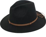 PETER GRIMM Janelle Felt Panama Hat