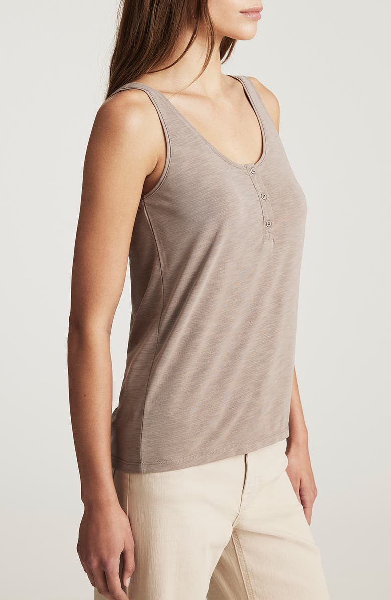 Mavi Jeans Henley Tank, Alternate, color, 