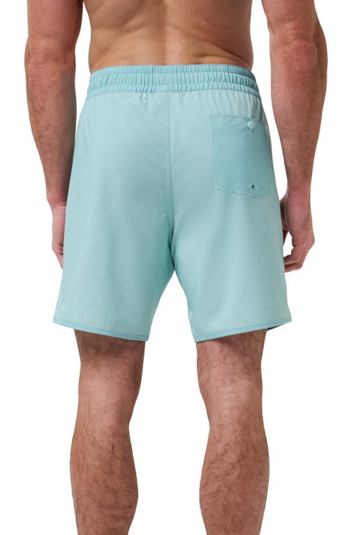 Travismathew Acropolis Board Shorts In Eggshell Blue