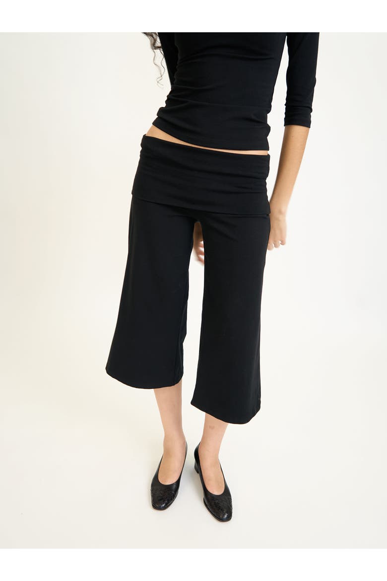 Cropped Gaucho, Alternate, color, Stripe