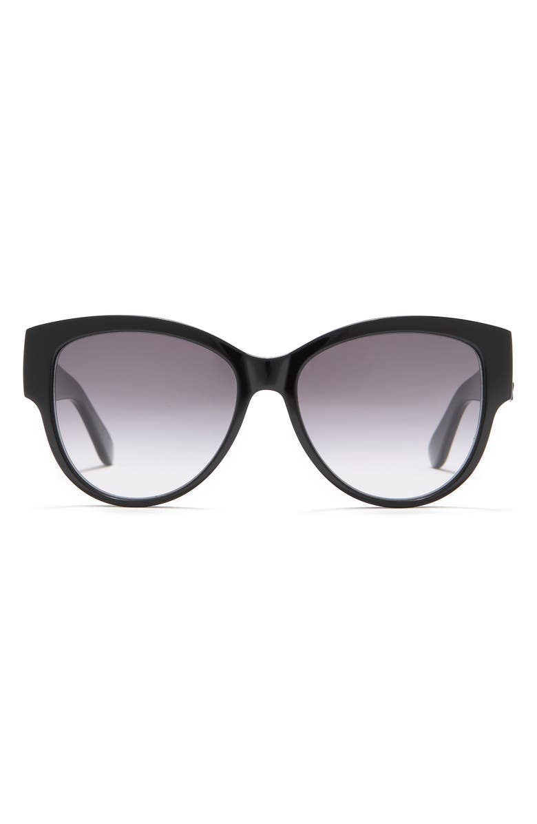 Saint Laurent 55mm Round Sunglasses, Main, color,