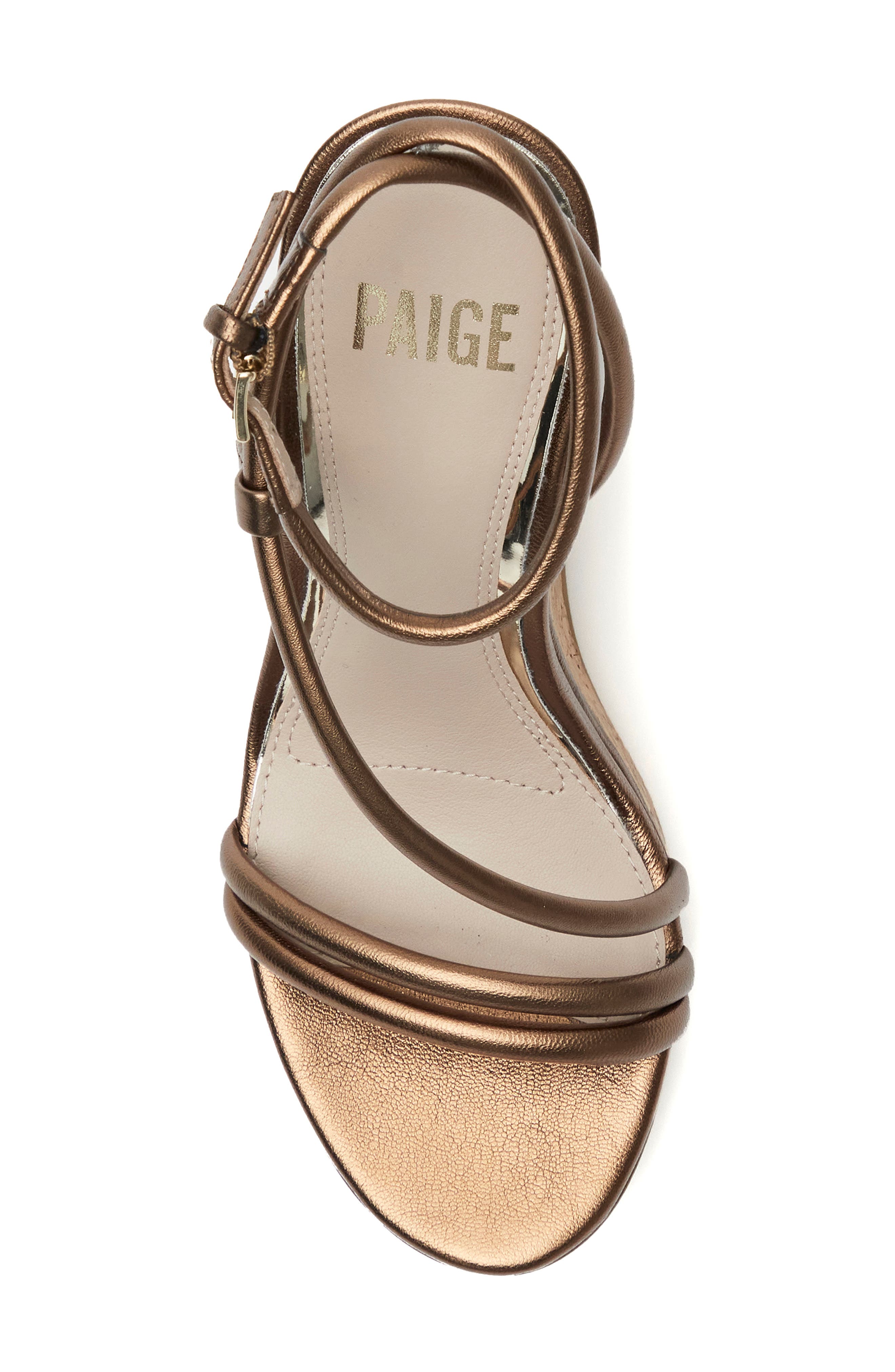 PAIGE Hallie Platform Wedge Sandal, Alternate, color, 