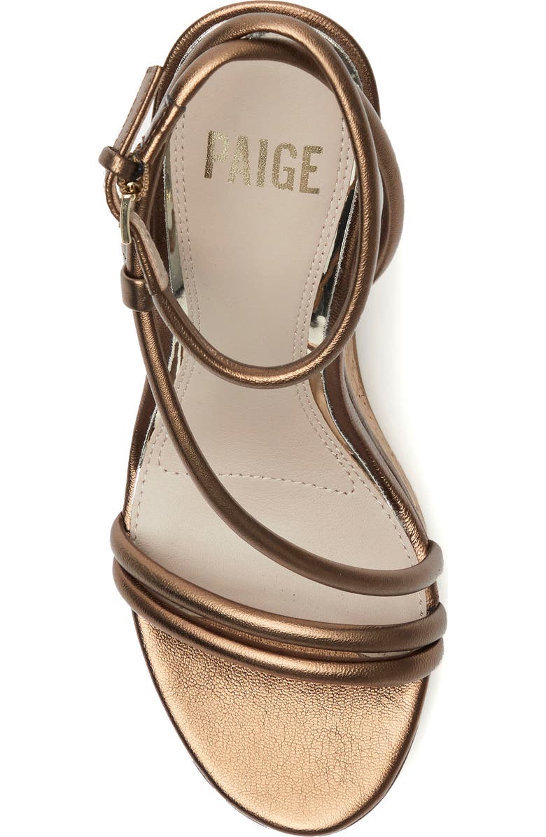 PAIGE Hallie Platform Wedge Sandal, Alternate, color,