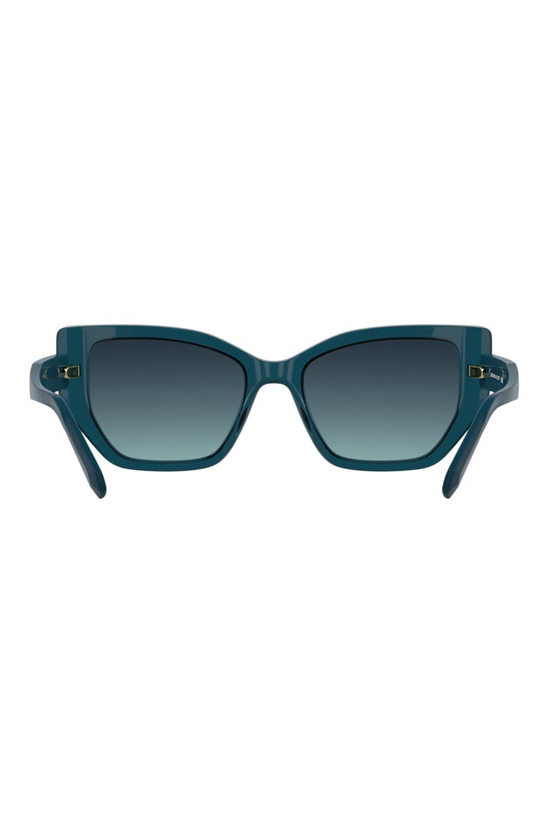 Dira 56mm Butterfly Sunglasses, Alternate, color, PETROL