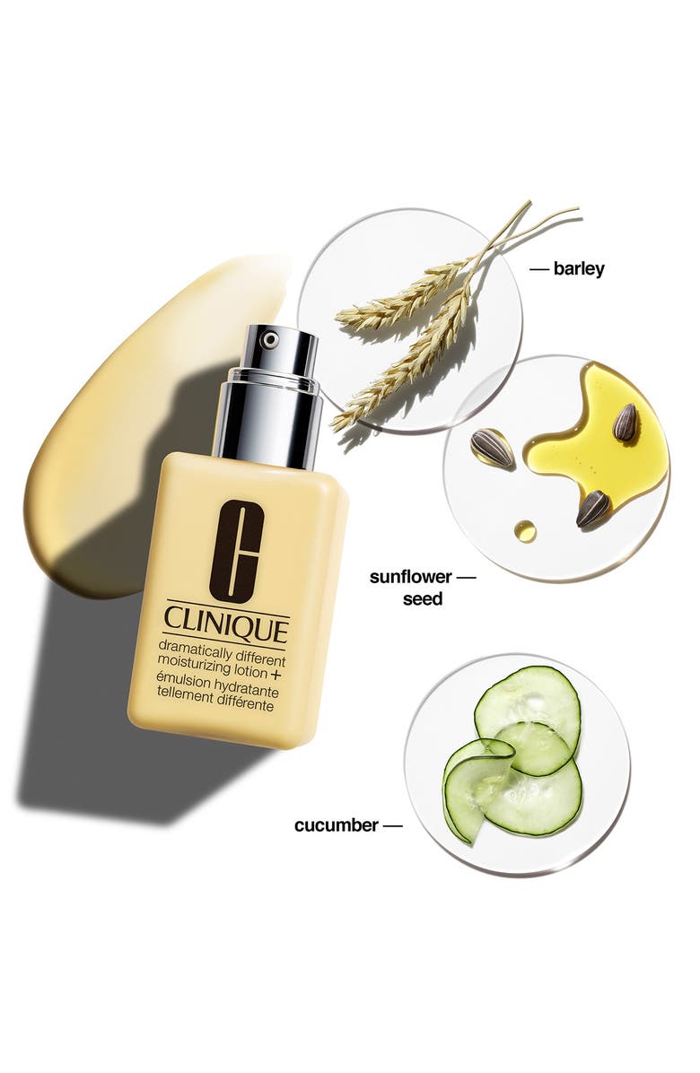 Clinique Dramatically Different Moisturizer Lotion + Face Moisturizer Duo Set $62 Value, Alternate, color, 