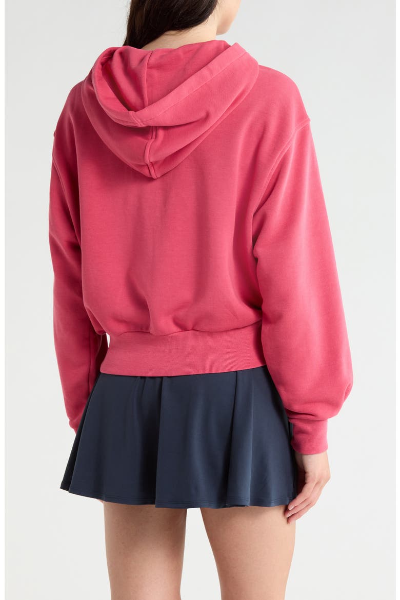 Fade Out Full Zip Hoodie, Alternate, color, WASHED BERRY RED
