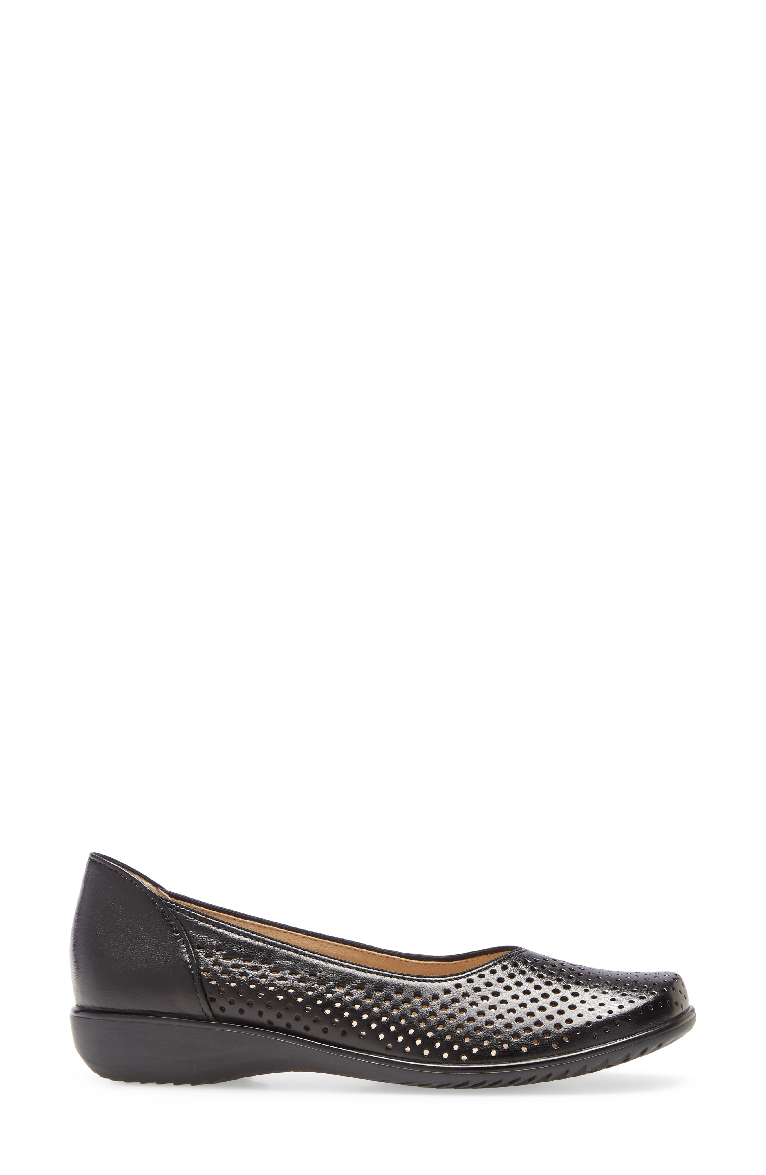 ara Avril Perforated Flat, Alternate, color, 