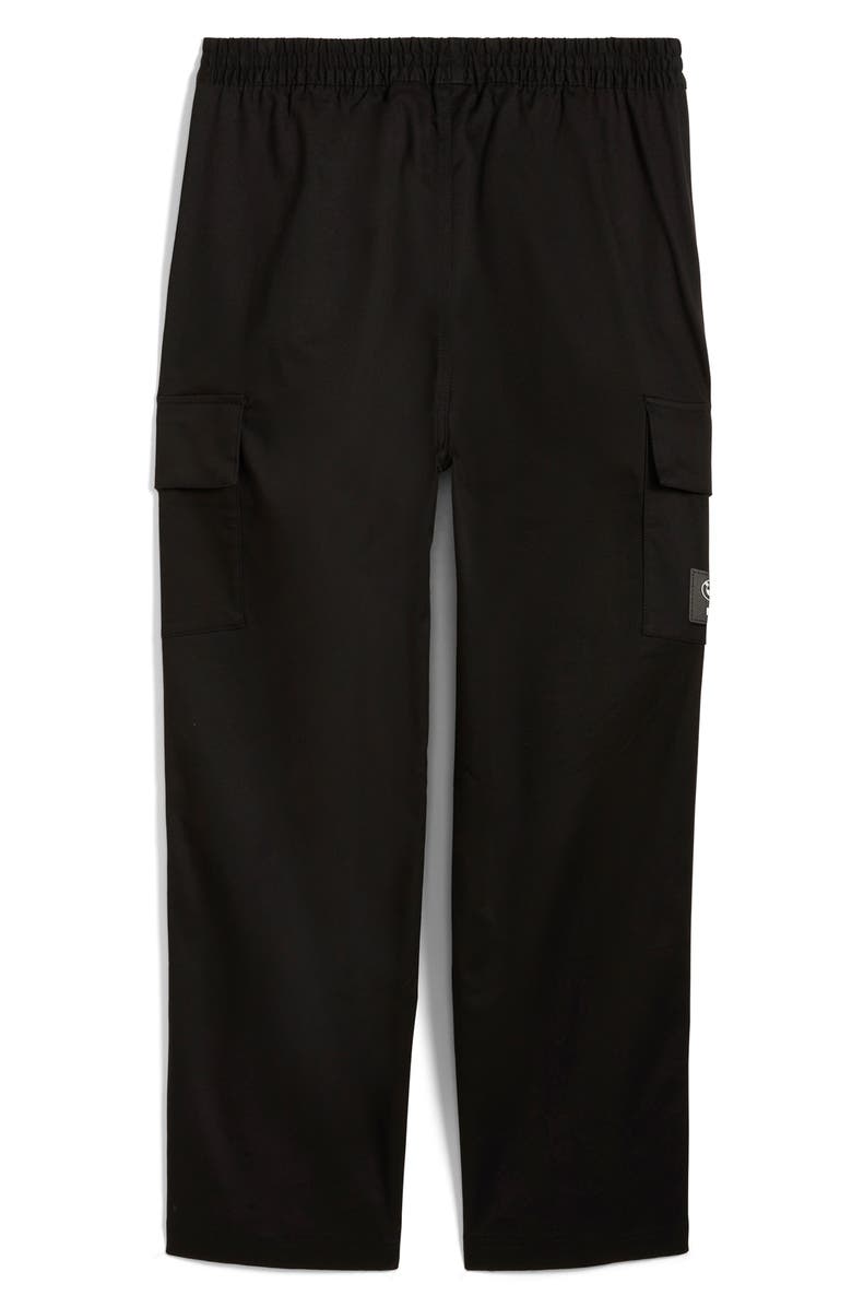 PUMA BMW M4 Motorsport Cotton Cargo Pants, Alternate, color, Puma Black