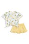 Kids' Drawstring Hem Jersey T-Shirt & Strawberry Shorts