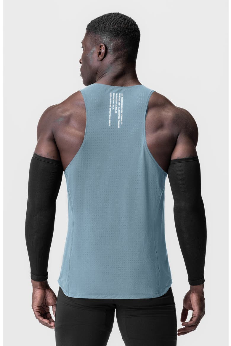 Laser Vent Singlet Tank, Alternate, color, Light Sky