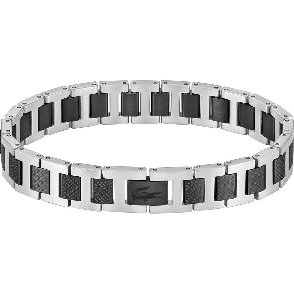 Lacoste Metropole Bracelet In Metallic