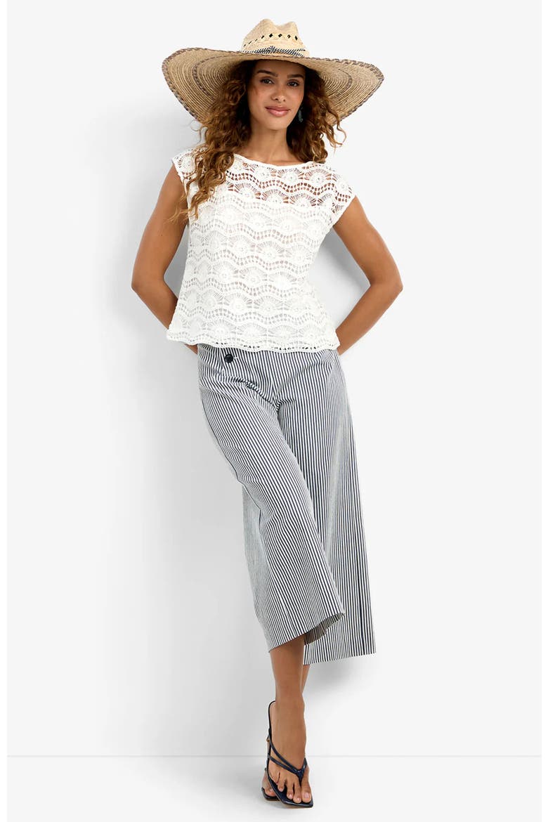 Neptune Lace Top, Main, color, Whitewash