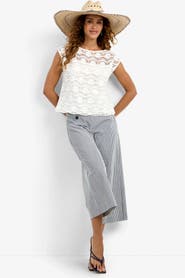 Trina Turk Neptune Lace Top