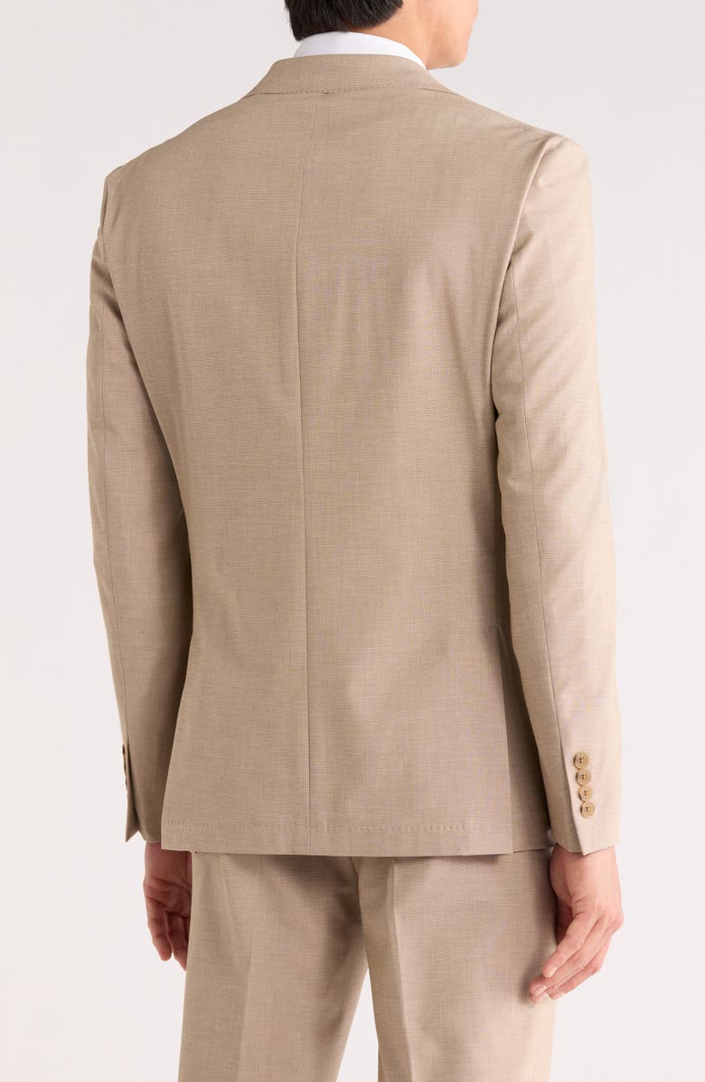 Calvin Klein Tan Suit Jacket, Alternate, color, Tan
