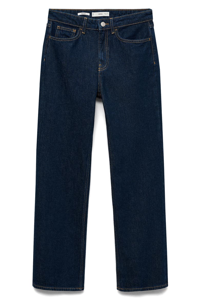 Mid Rise Straight Leg Jeans, Alternate, color, OPEN BLUE
