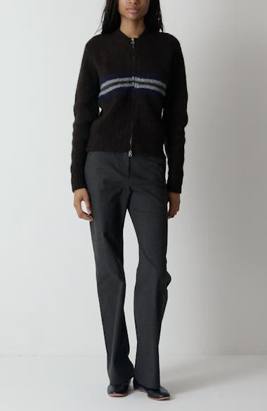 Paloma Wool Penalti Zipped ニットカーディガン S PALOMA WOOL - PENALTI ZIP BROWN – SOLAR MTP