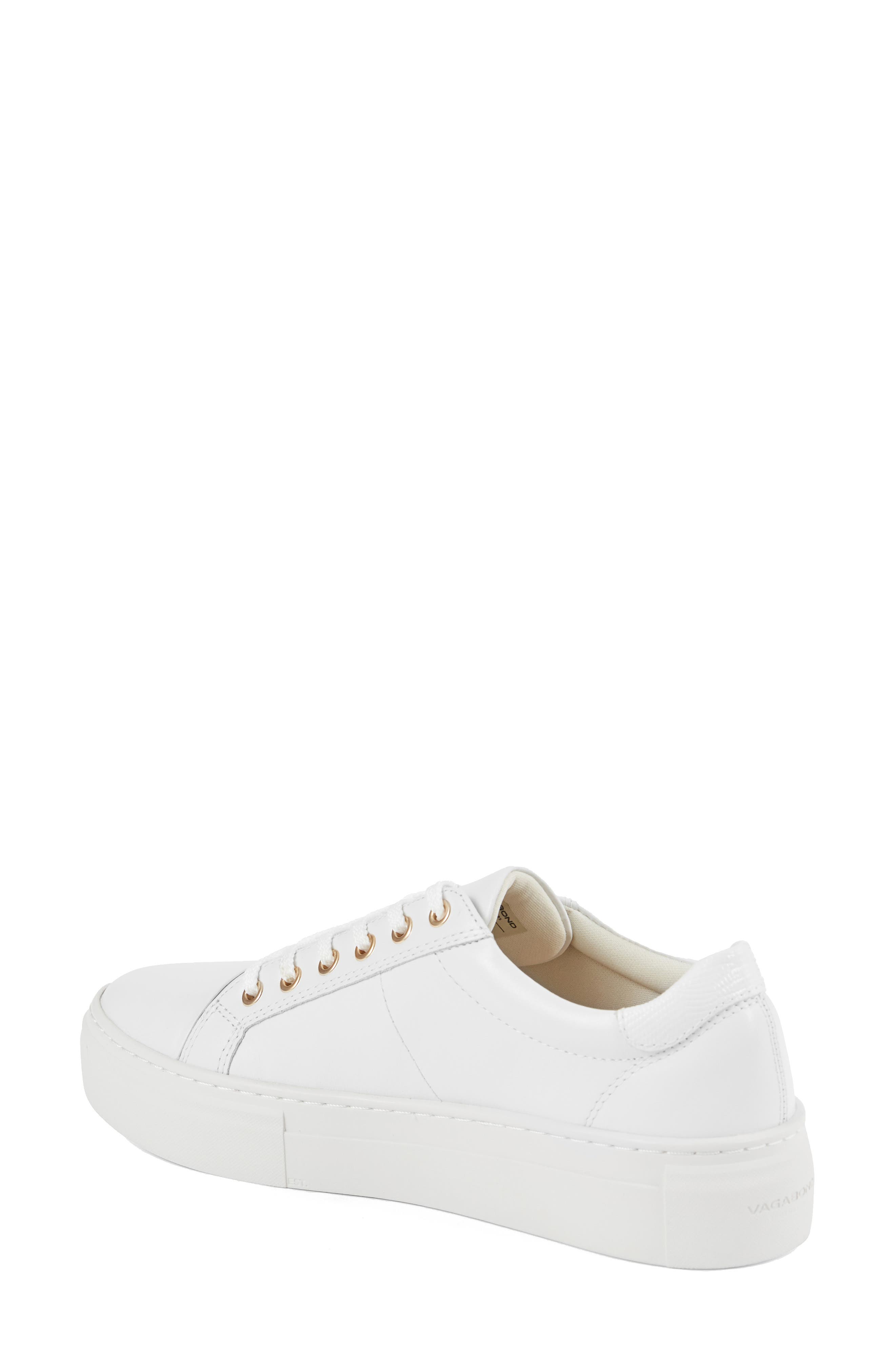 Vagabond Shoemakers Zoe Platform Sneaker, Alternate, color, White