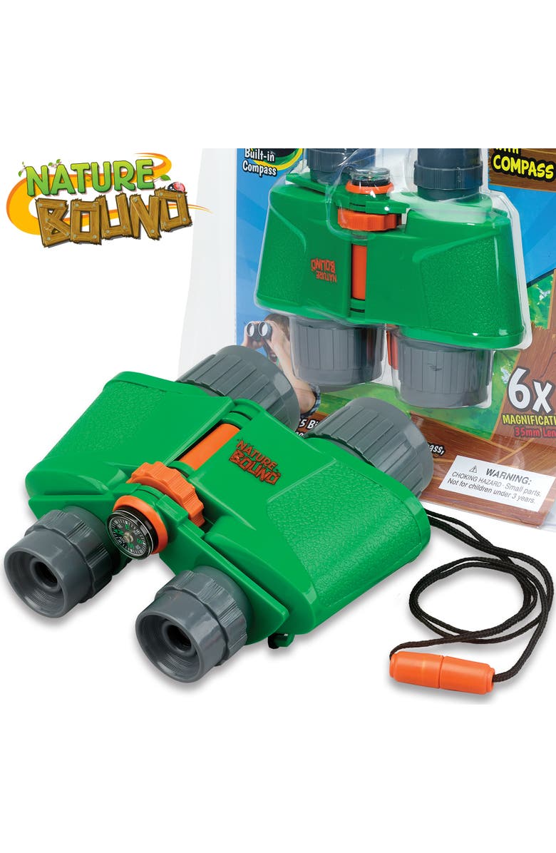 Nature Bound Binoculars w/ Compass, Alternate, color, Multicolored
