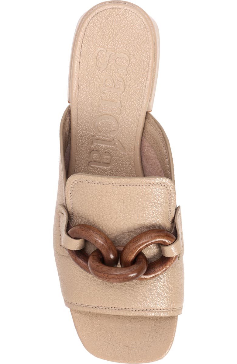 Pedro Garcia Enna Slide Sandal, Alternate, color, Taupe Petitgrain
