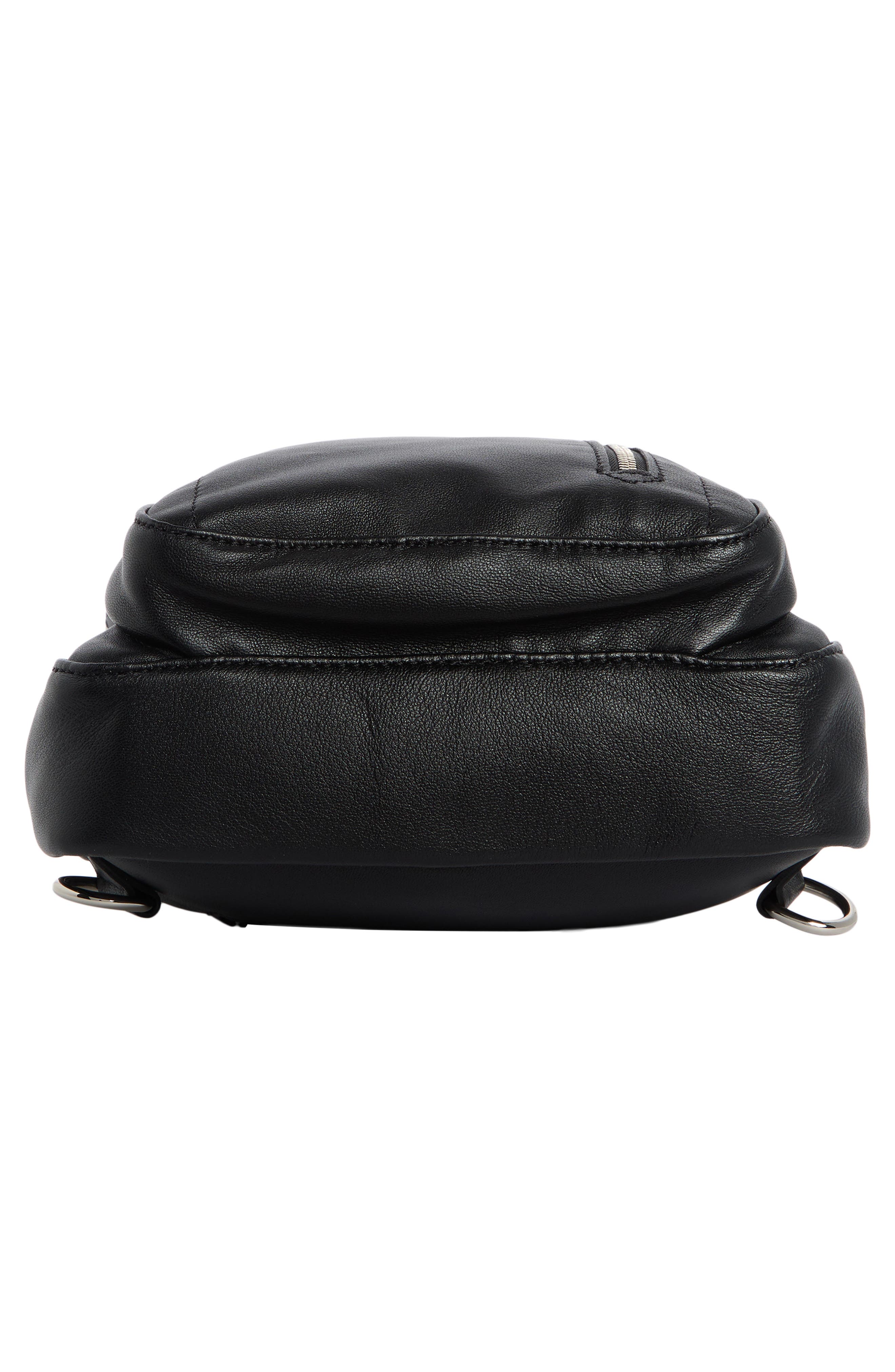 Longchamp Small Parisis Leather Sling Bag, Alternate, color, Black