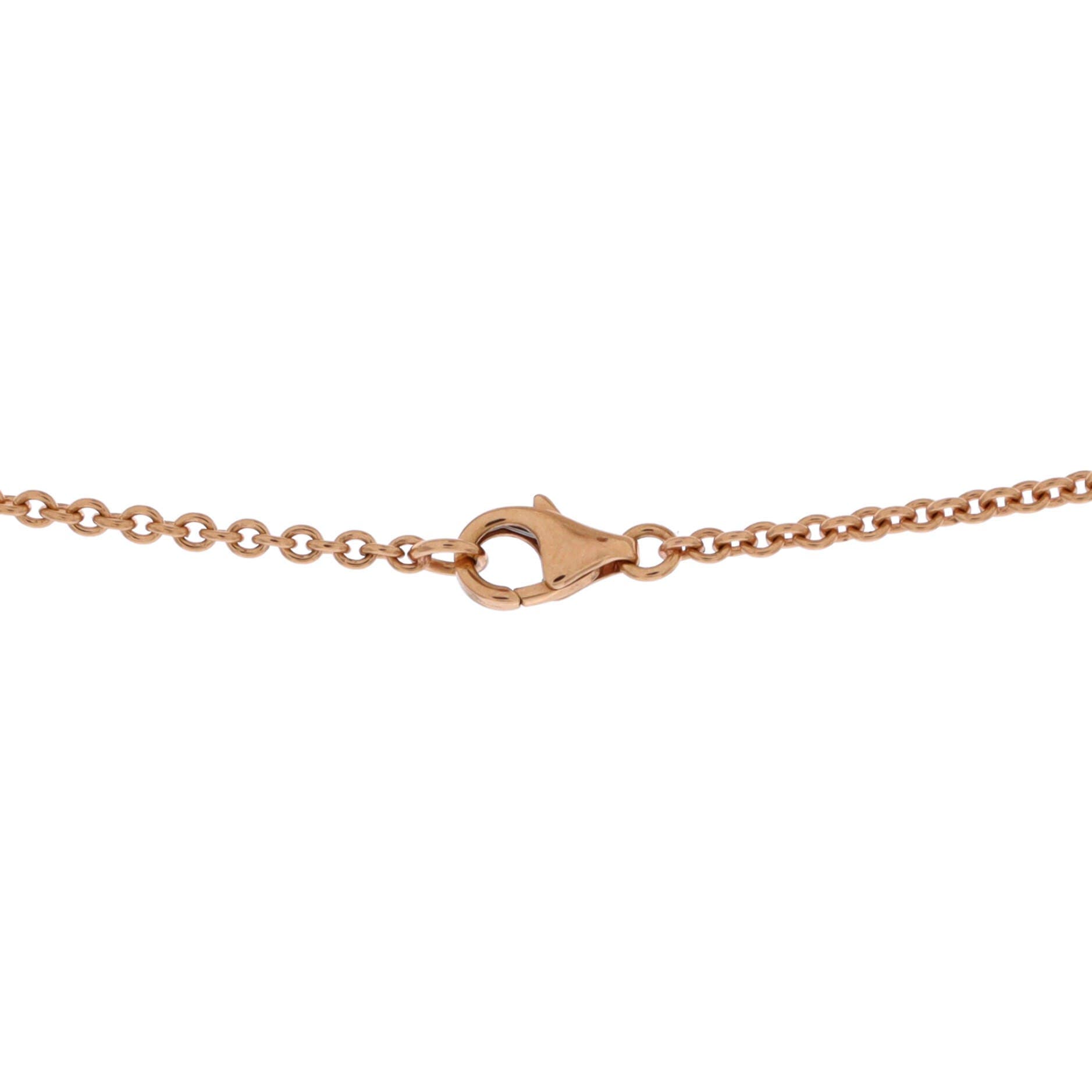 Love Interlocking Necklace 18K Rose Gold, Alternate, color, Metallic Gold