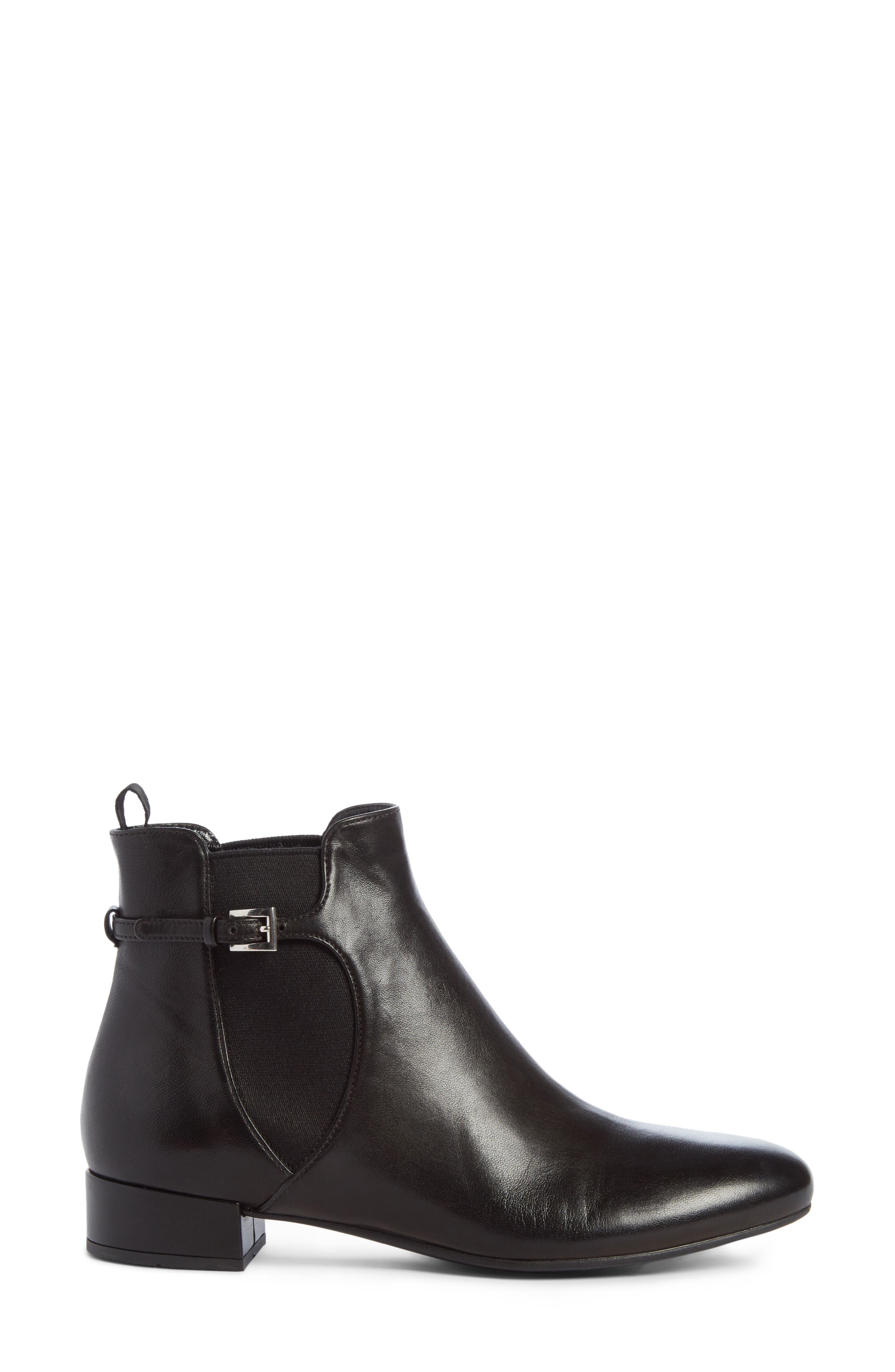 Prada Buckle Chelsea Boot, Alternate, color, 