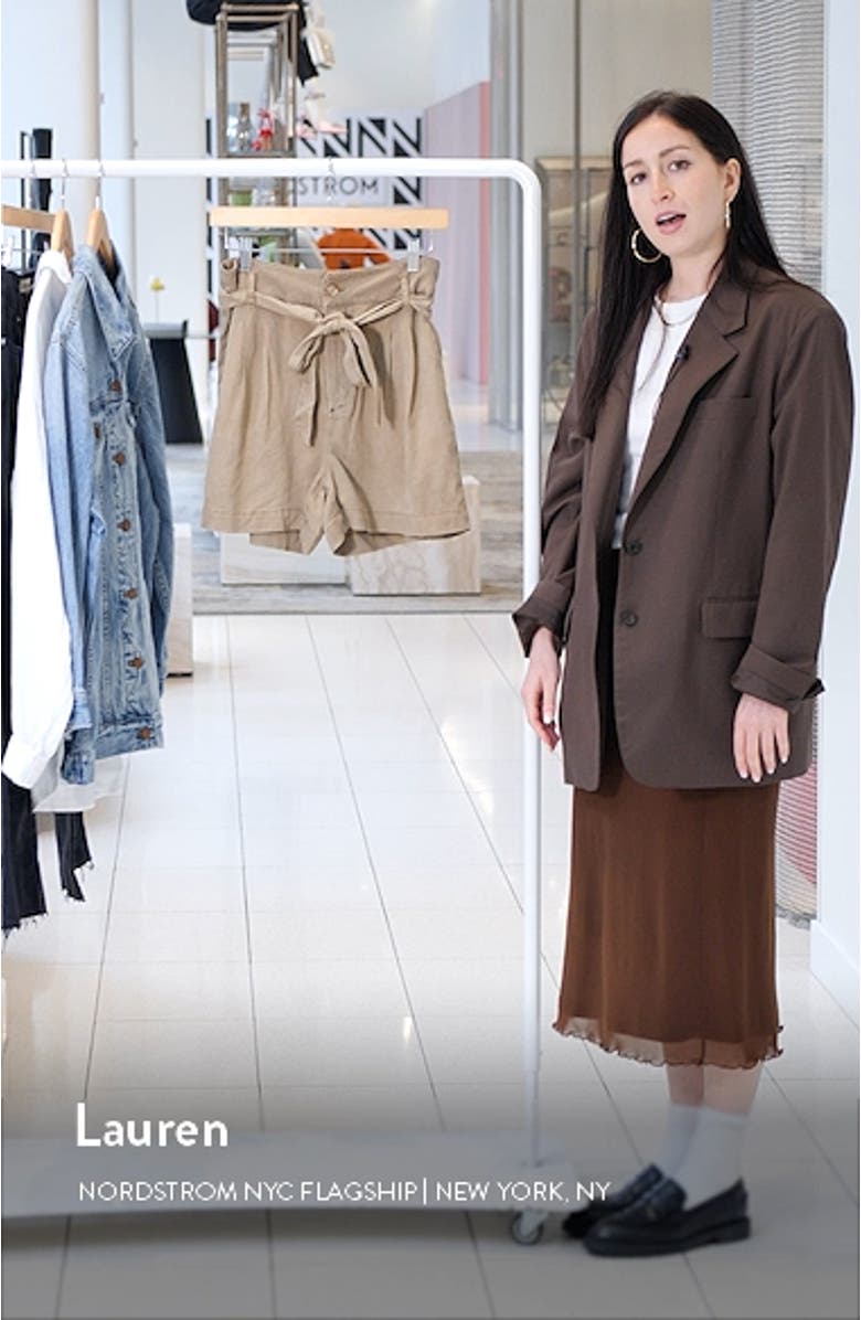 Arlie Tie Waist Shorts, sales video thumbnail