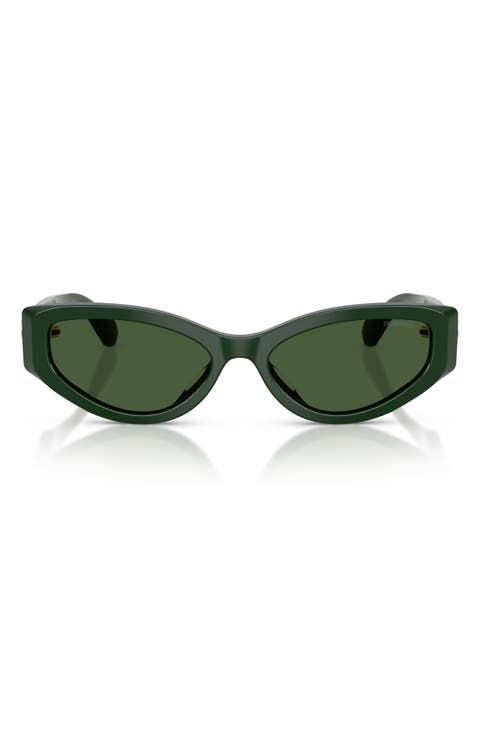 55mm Cat Eye Sunglasses