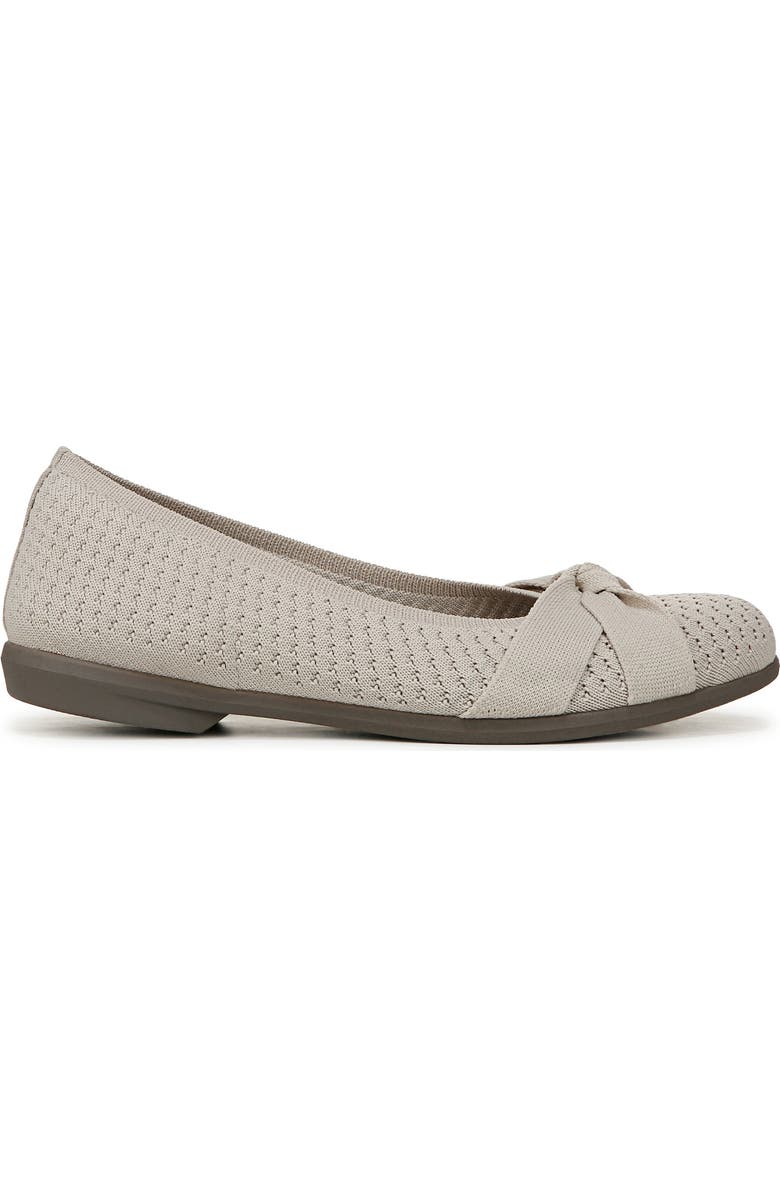 LifeStride Kissed Knit Ballet Flat, Alternate, color, Beige