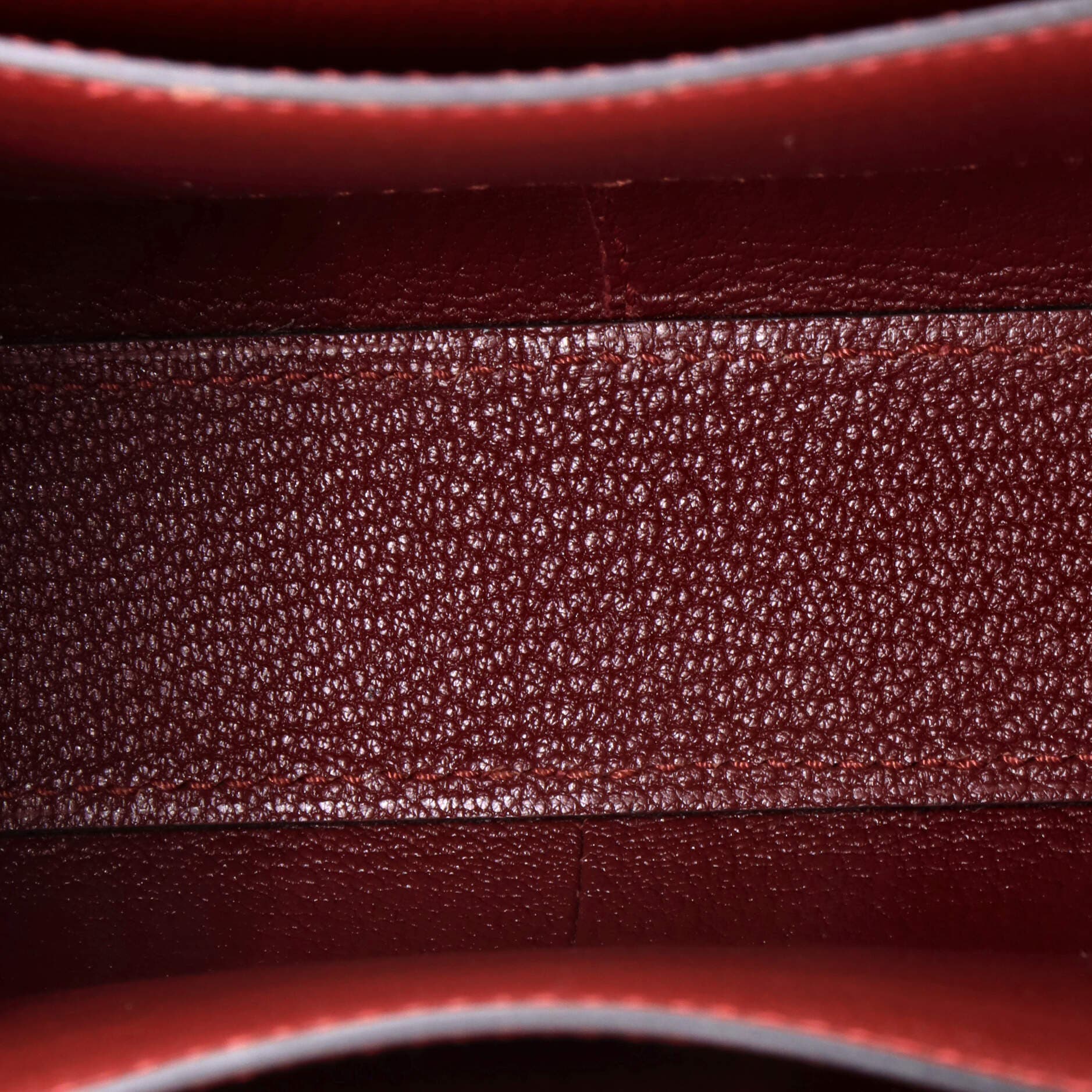 Pre-Owned Hermes Octagone Bag Epsom 23, Alternate, color, Rouge H