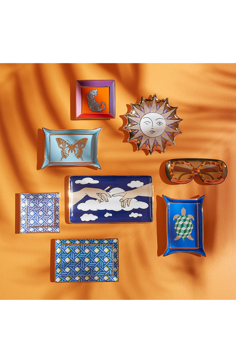 Jonathan Adler Safari Square Tray, Alternate, color,