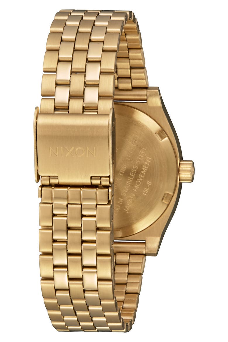 Medium Time Teller Bracelet Watch, 31mm, Alternate, color, ALL GOLD