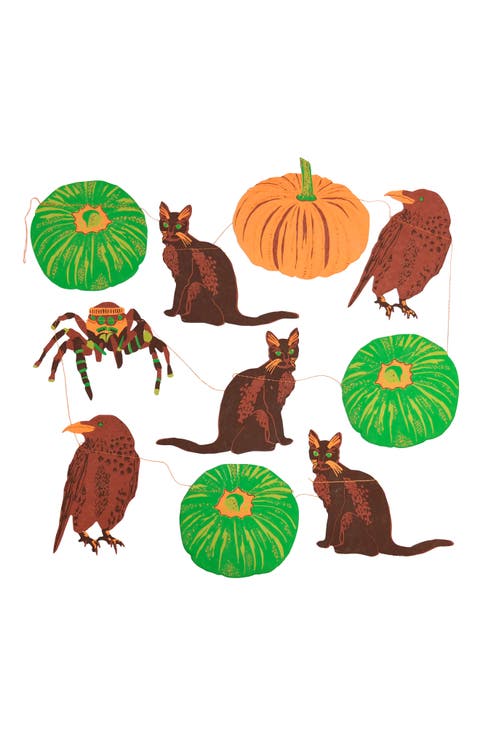 Pumpkins Sewn Garland