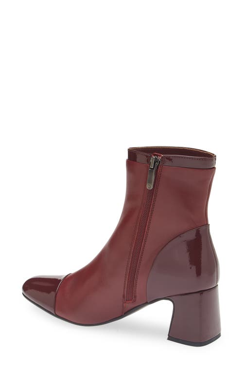 Regarde Le Ciel Mya Block Heel Bootie In Brown