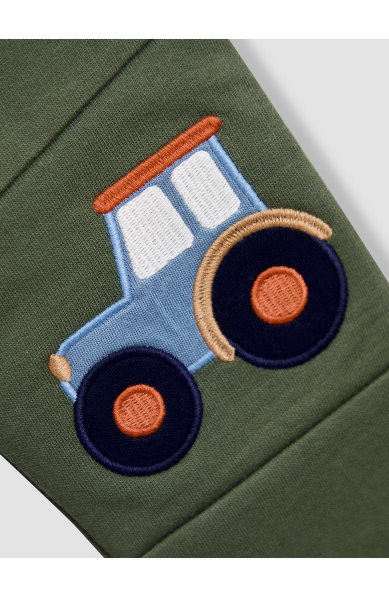 JOJO MAMAN BEBE Kid's 2-Pack Cotton Jersey Joggers, Alternate, color, Khaki