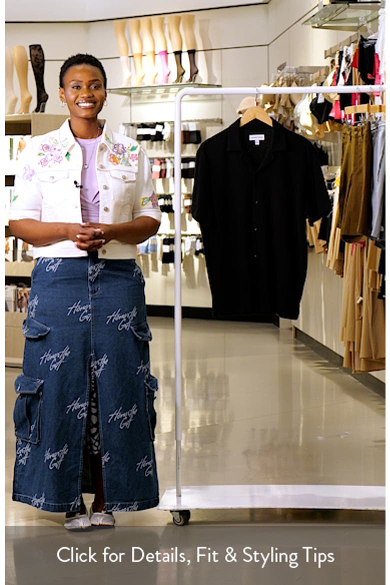 Seaport Knit Cotton Camp Shirt video