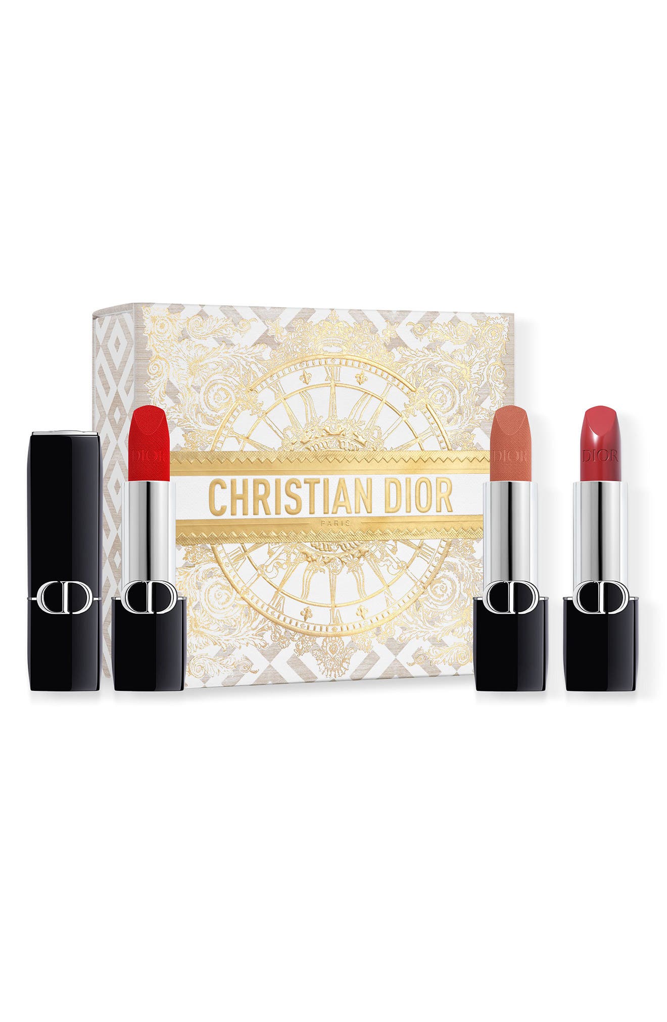 DIOR Rouge Dior Holiday Mini Lipstick Set (Limited Edition) (Women