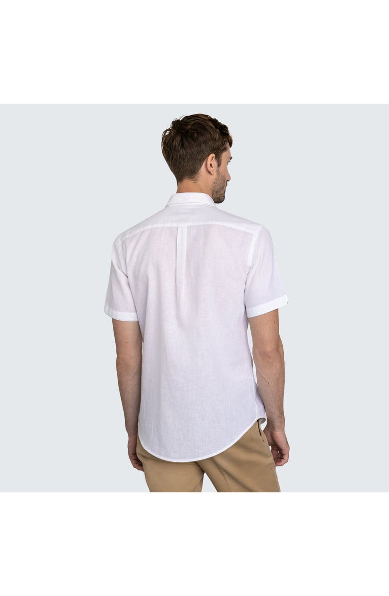 Vustra Linen Fabric Short Sleeve Shirt, Alternate, color, 