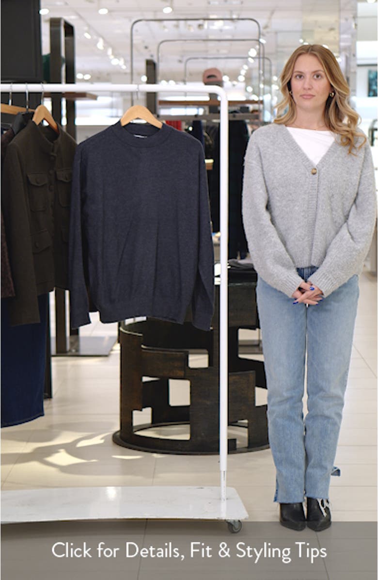 Crewneck Maternity Sweater, sales video thumbnail