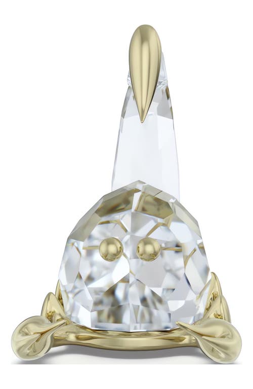 Swarovski Crystal Zodiac Figurine In Gold