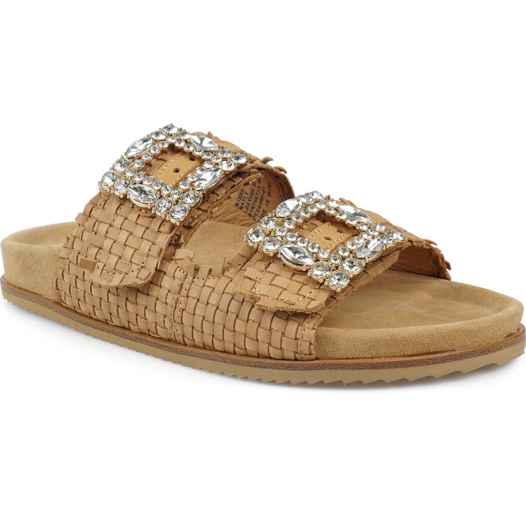 Zigi Artisan Mikka Two-strap Sandal In Brown
