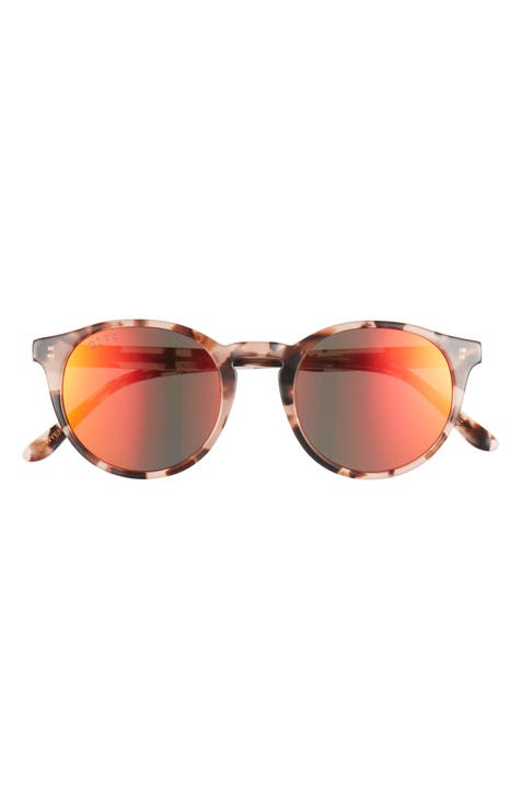 Sawyer 48mm Round Sunglasses