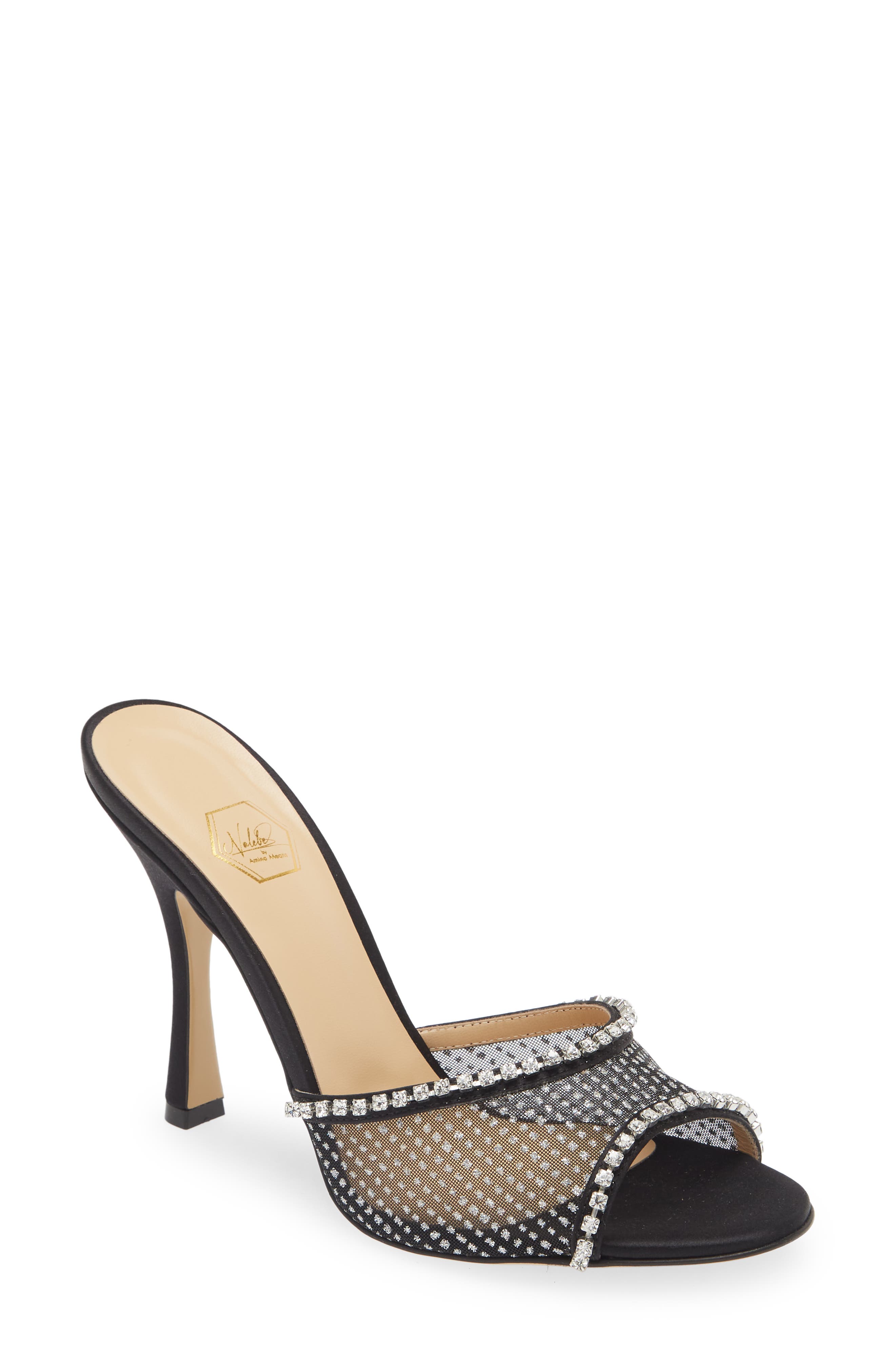 Nalebe Stellar Embellished Slide Sandal, Main, color, 