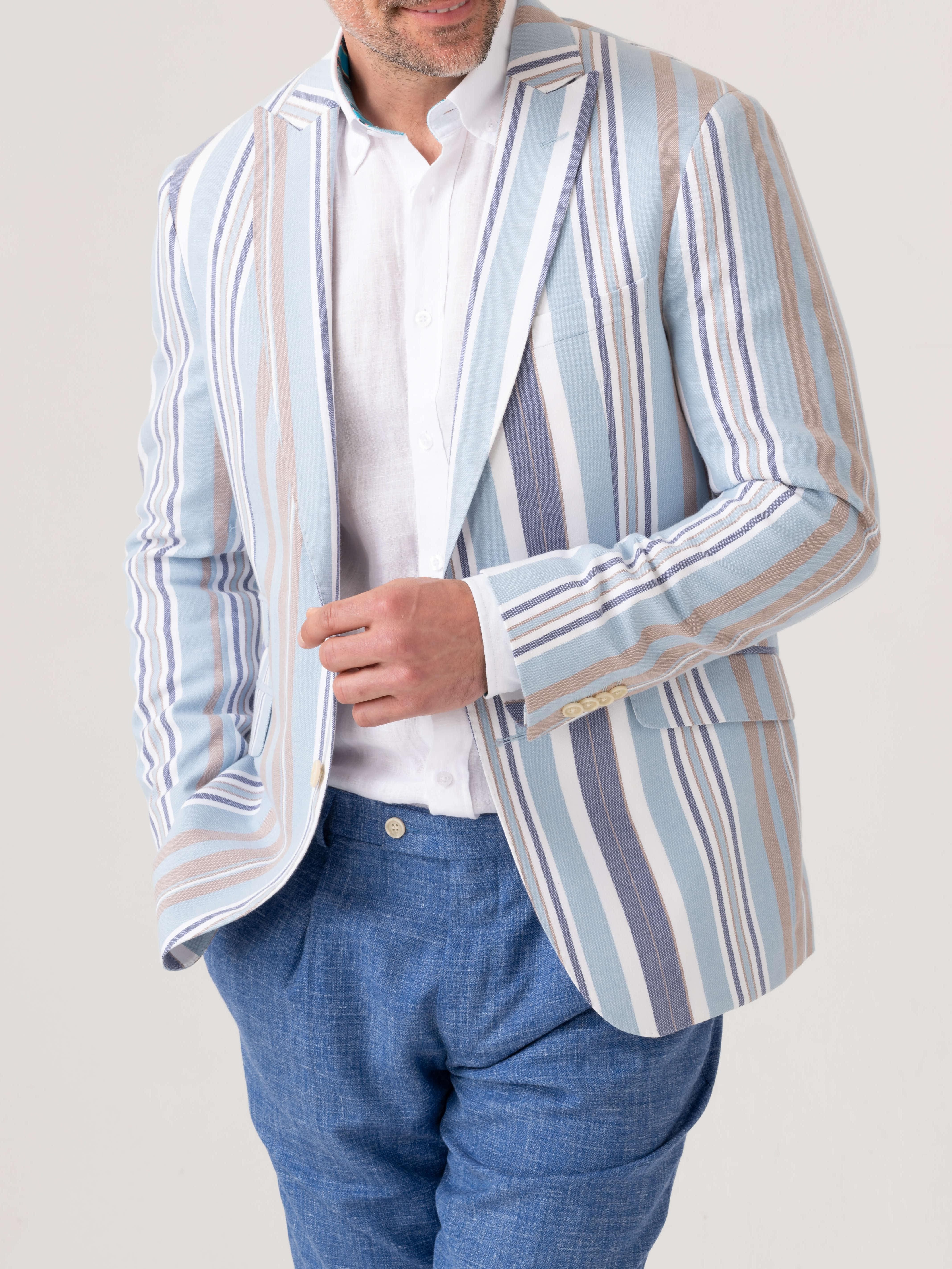 Blue/Beige