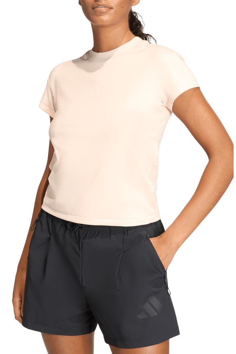 Z.N.E. Baby Tee, Main, color, BLUSH PINK/