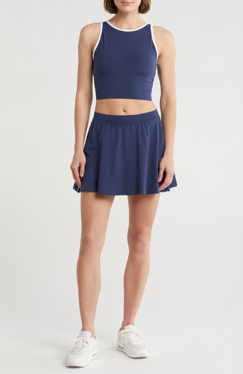 Nudetech High Neck Top & Skort Set