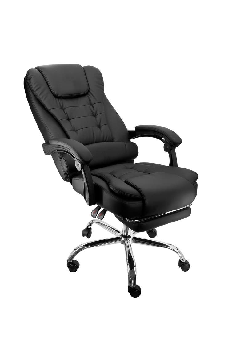 High Back Adjustable Office Chair, Alternate, color, Black