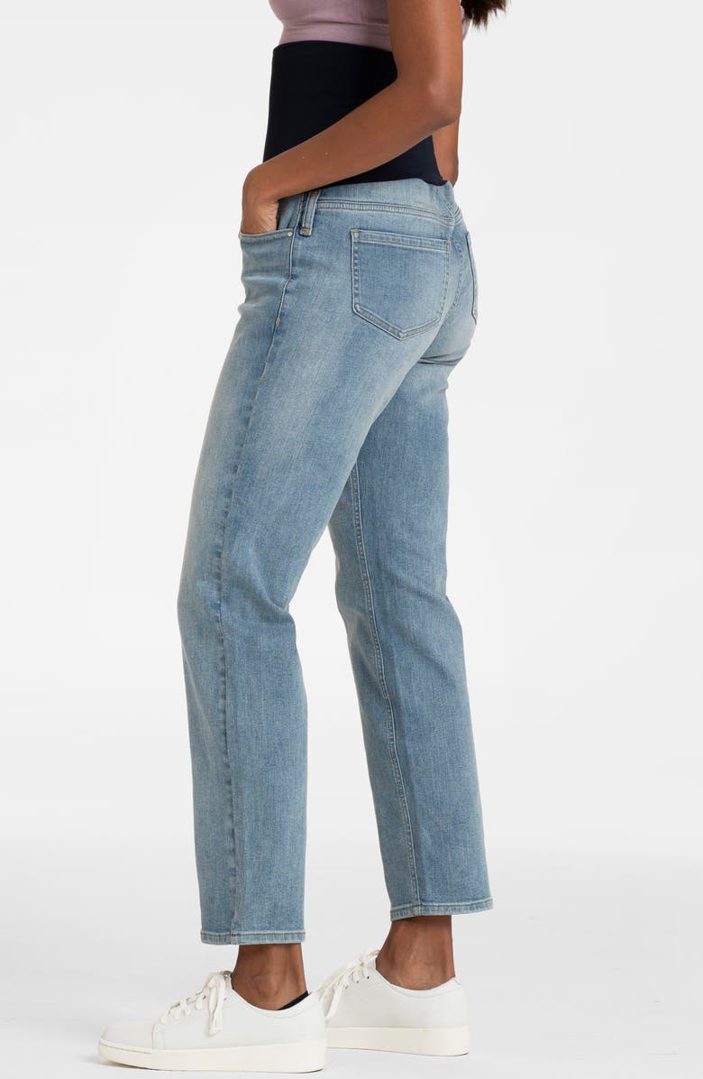 Seraphine Tapered Leg Postpartum Jeans, Alternate, color, 