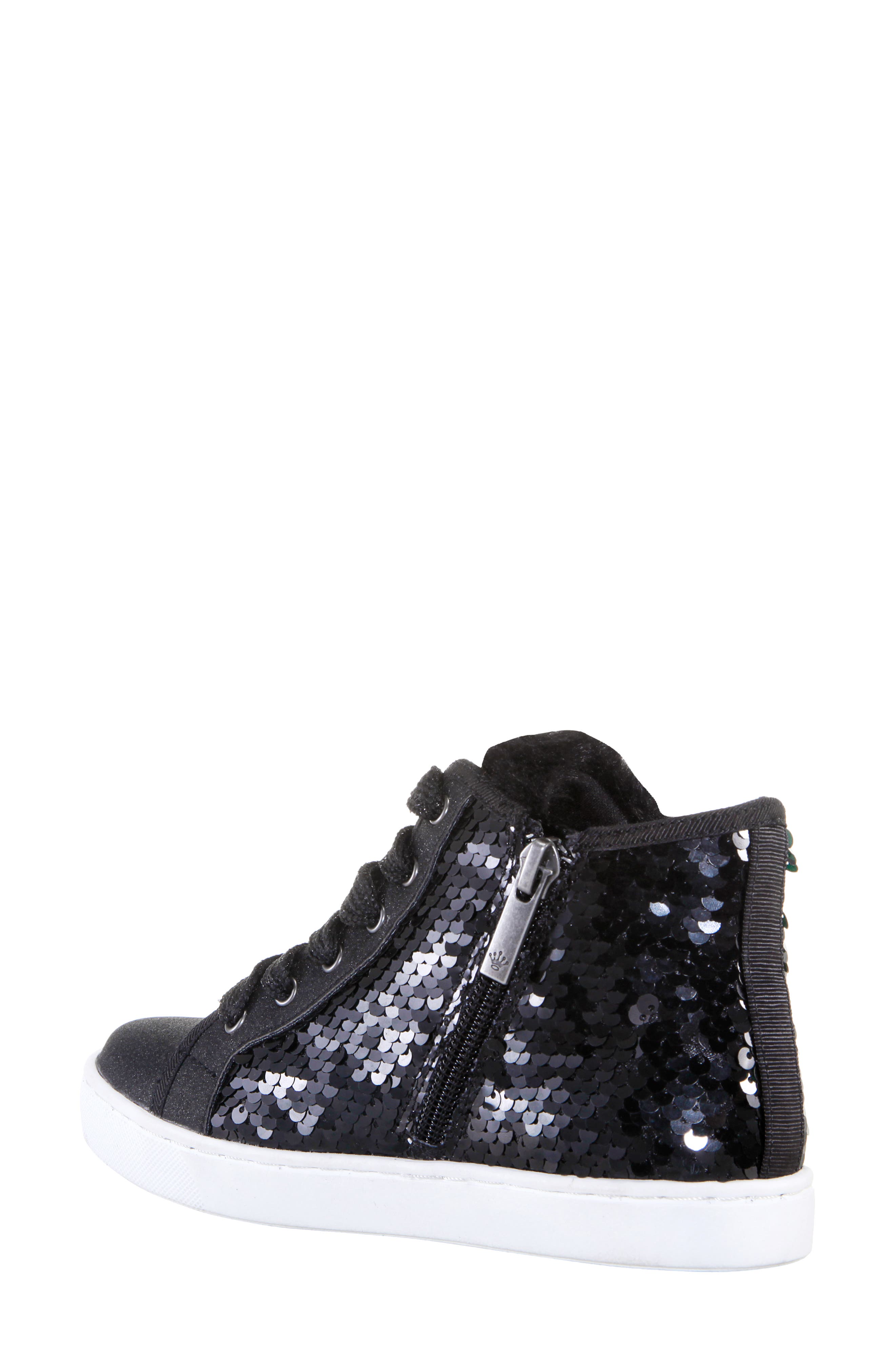 Nina Pauline Glitter Sneaker, Alternate, color, 