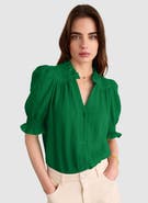 Baukjen Nolan Organic Cheesecloth Blouse
